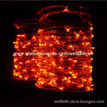 Remote control LED string lights, waterproof with decoration tree